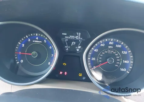 2012 Hyundai Elantra Gls (Ulsan Plant) from USA, damaged, VIN KMHDH4AE0CU263240